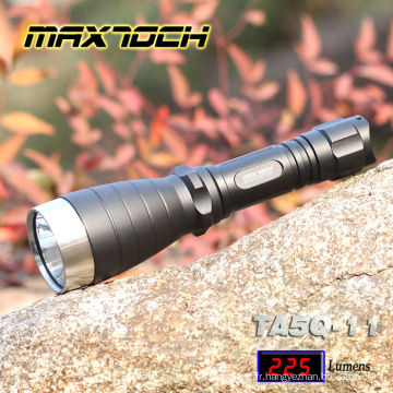 Maxtoch TA5Q-11 réflecteur profond longue portée 18650 lampe de poche LED Q5